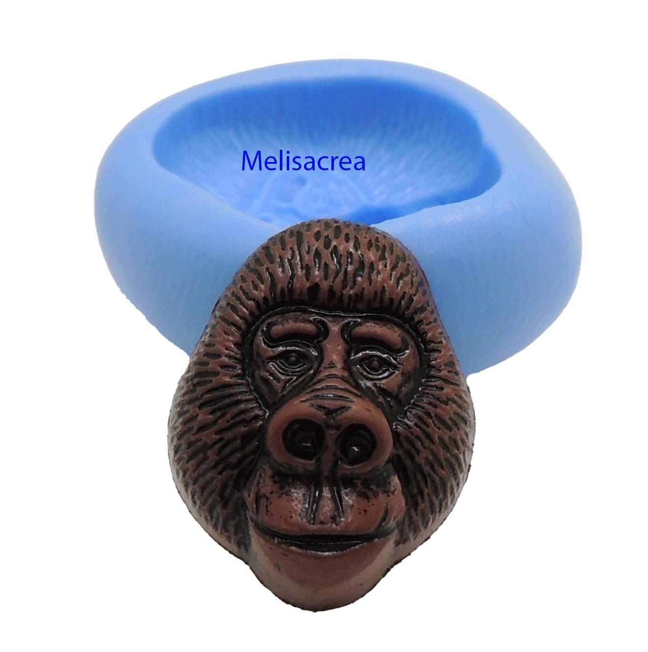 Lot 6 Moules Silicone animaux Sauvage, savane